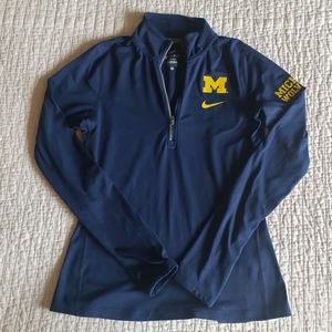 Nike | UofM Dri-Fit Quarter Zip Jacket